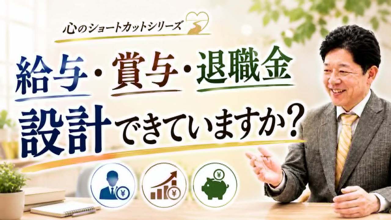 給与・賞与・退職金｜人材定着のために社長が考えるべき3つの設計